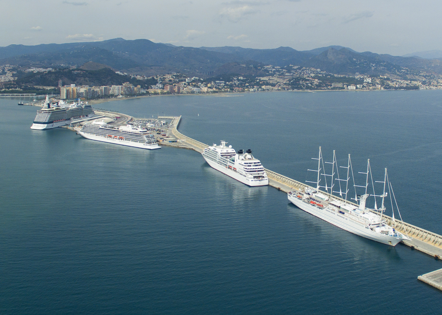 The port of Malaga will receive 113 cruise calls during the autumn season