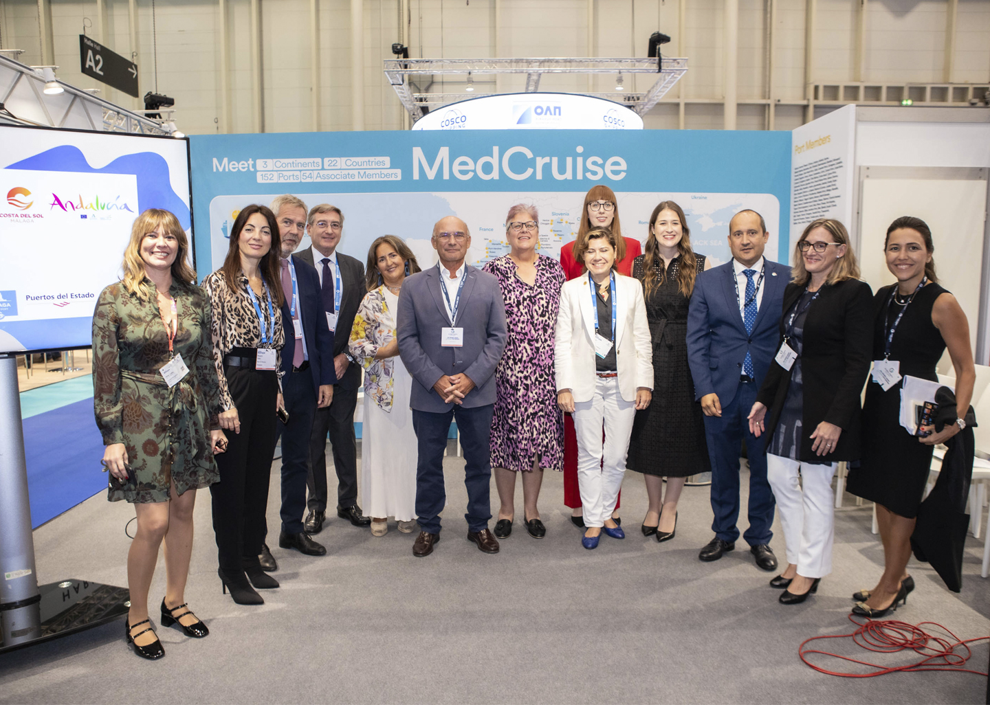 Malaga will host Seatrade Cruise Med in 2024, the notice has been annunced in STC Europe in Hamburg
