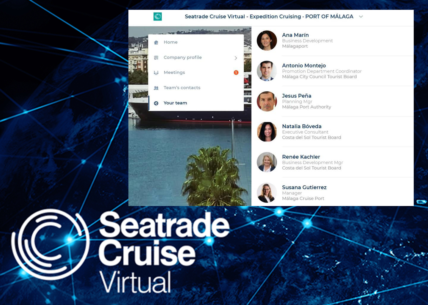 Seatrade Cruise Virtual: Malaga team meets the most exclusive expedition cruise companies