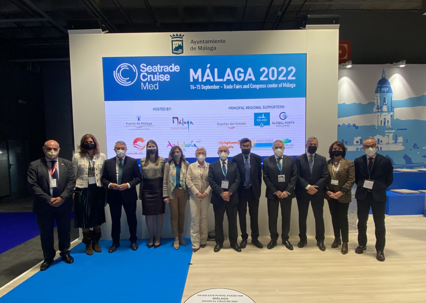 Presentation of Málaga as next host of ‘Seatrade Cruise Med’ in FITUR