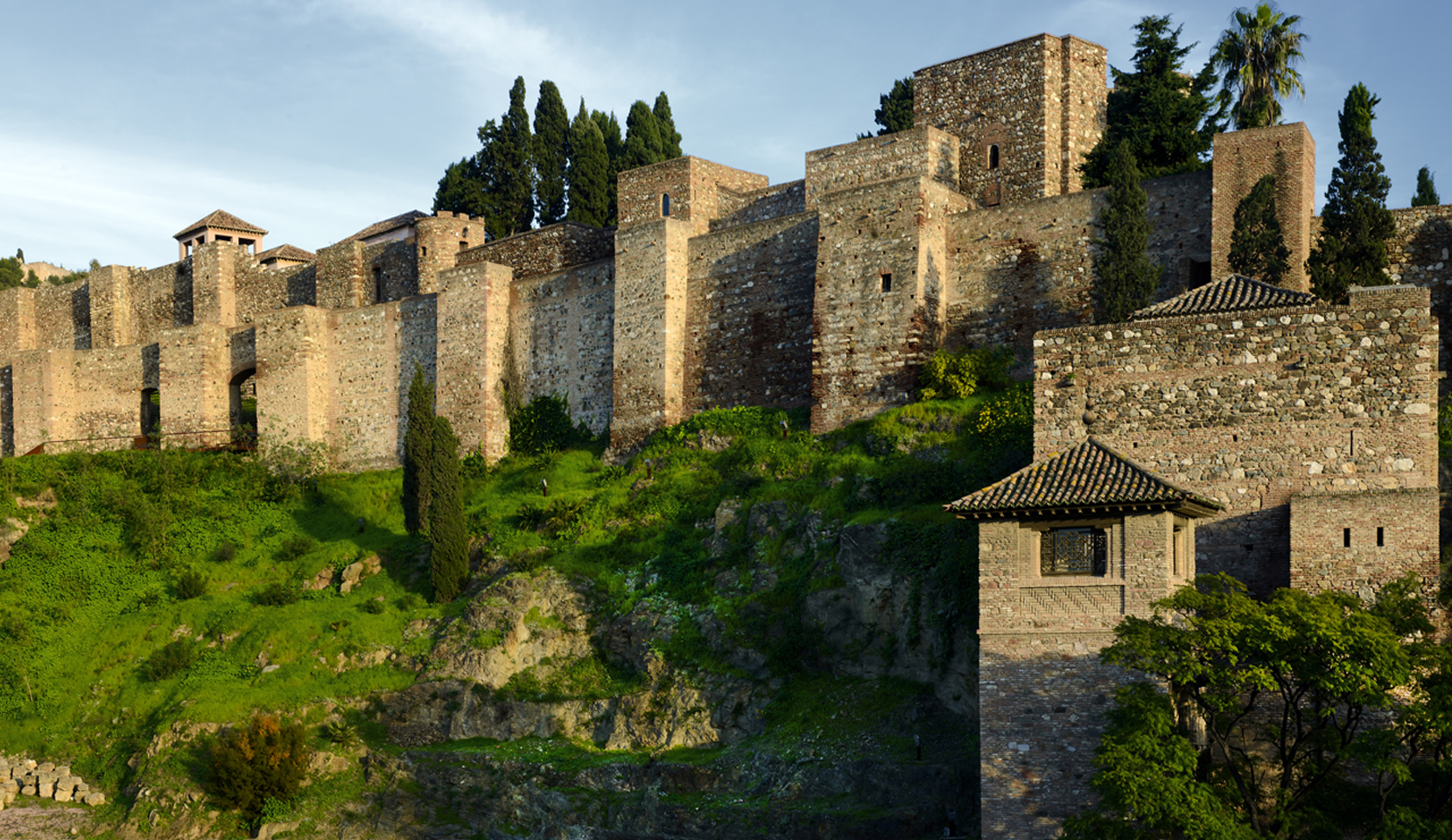 The Alcazaba Fortness