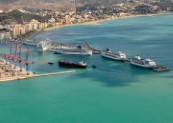 The high season of cruise traffic starts in the Port of Málaga