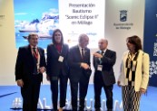 The luxury cruise company SCENIC CRUISES chooses Malaga to celebrate the christening of its new ship 'SCENIC ECLIPSE II'.